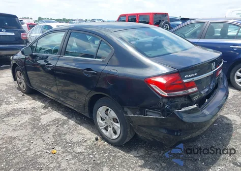 2014 Honda Civic Lx from USA, damaged, VIN 2HGFB2F59EH506191